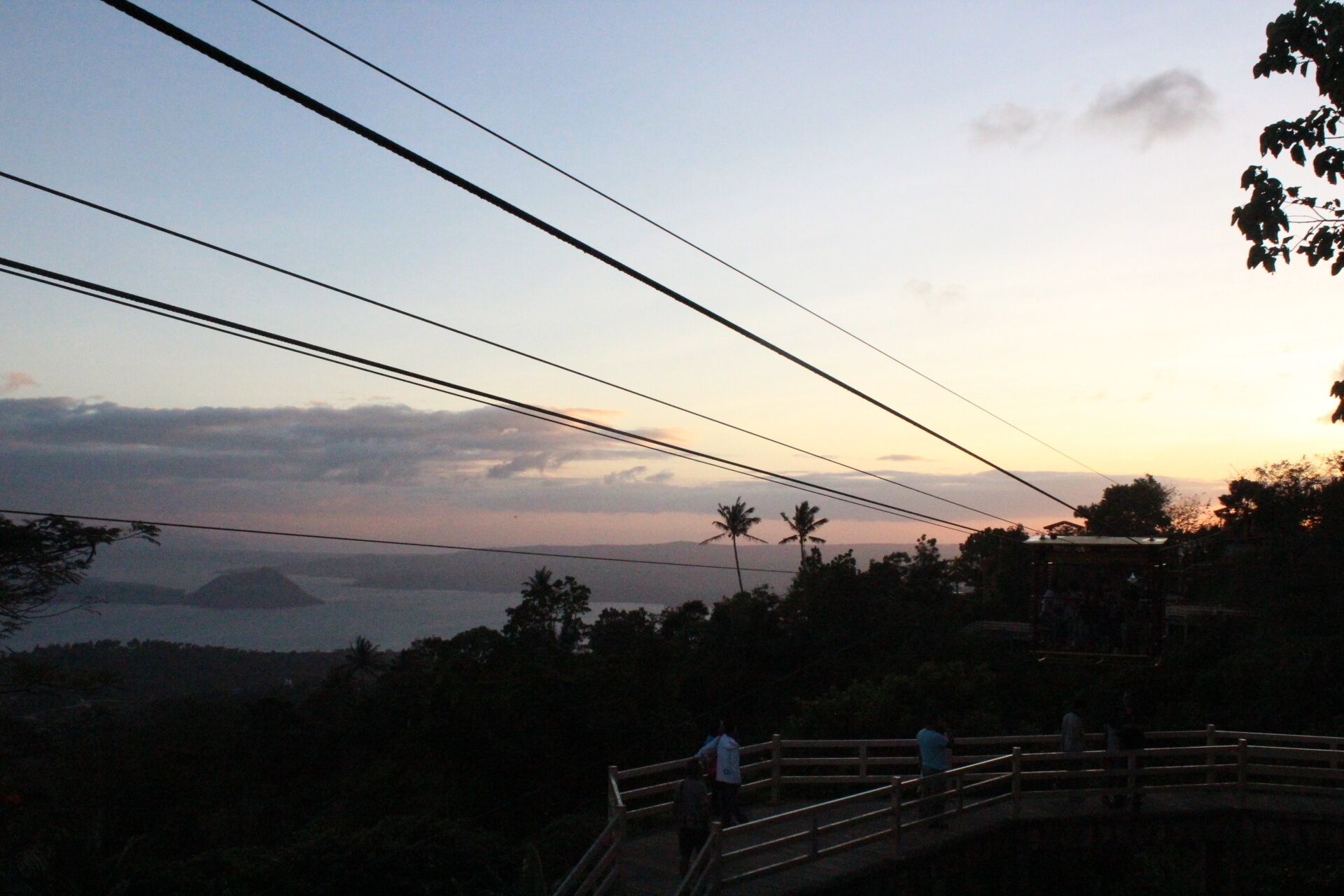 My (pre) amateur photography learning skills days when I just used whatever setting there was in my camera before I actually figured out what those buttons mean. Photo's very grainy. It was my second day back and we went to Tagaytay for a 'colder' weather (not really). I wanted to zipline, even only for a little bit, so I did it at Picnic Grove for about 10 seconds. LOL!