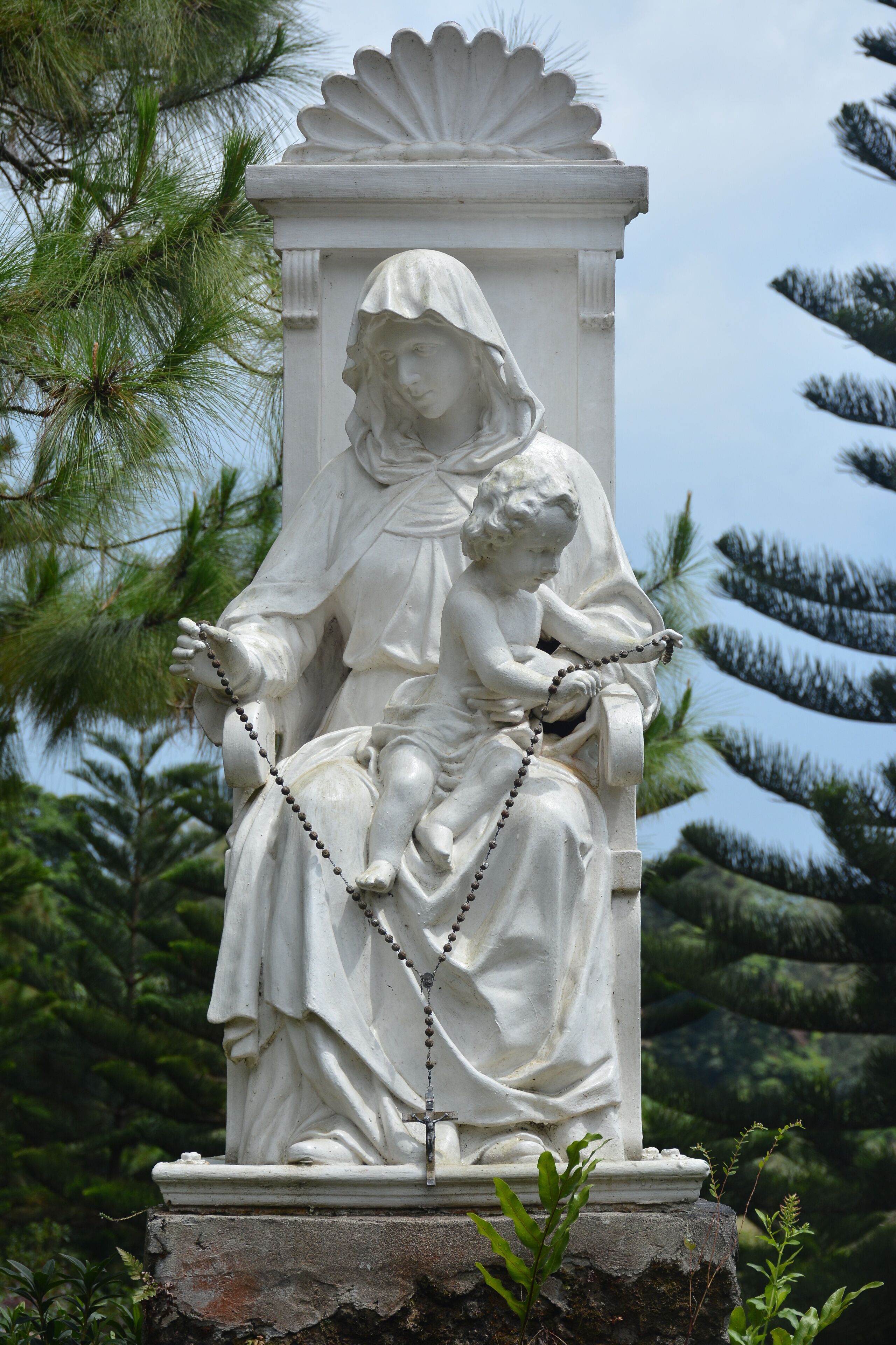 Our Lady of the Holy Rosary shrine at Caleruega in Nasugbu, Batangas, Philippines