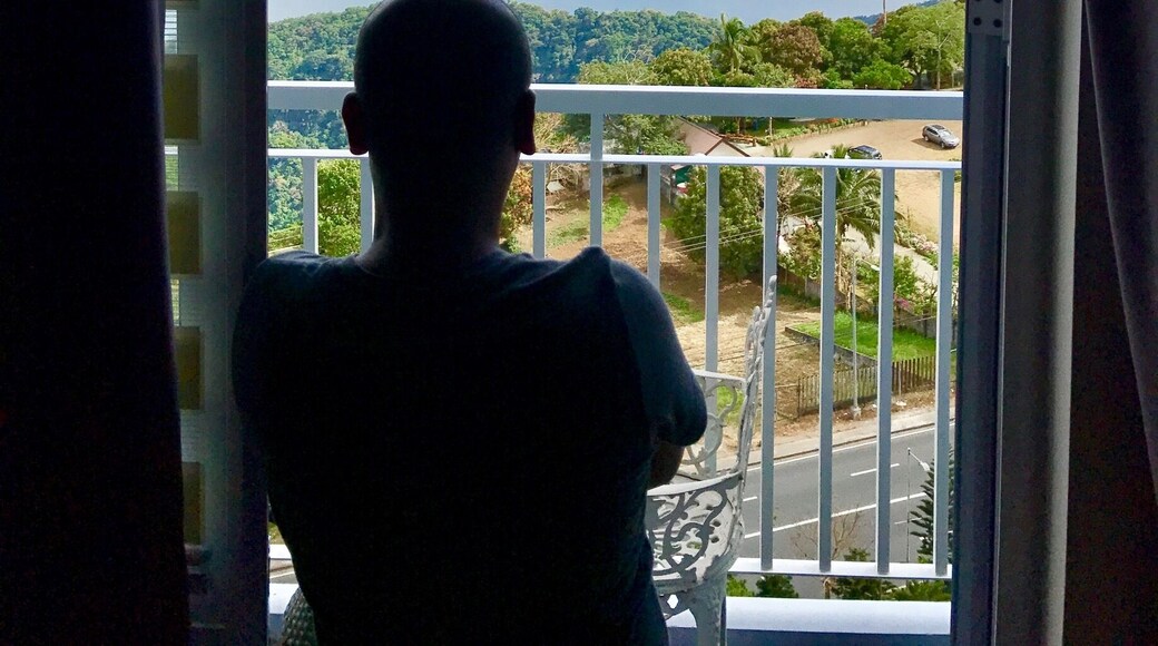 Overlooking Taal Volcano