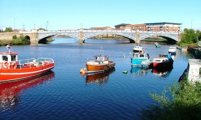 Victoria Bridge, Stockton-on-Tees Opened on the 20 June 1887, the new bridge spanning the Tees was so named in commemoration of the 50th anniversary of the reign of Queen Victoria.