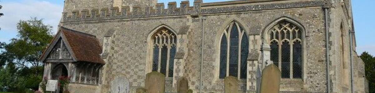 All Saints' parish church, Marsworth, Buckinghamshire, seen from the southeast