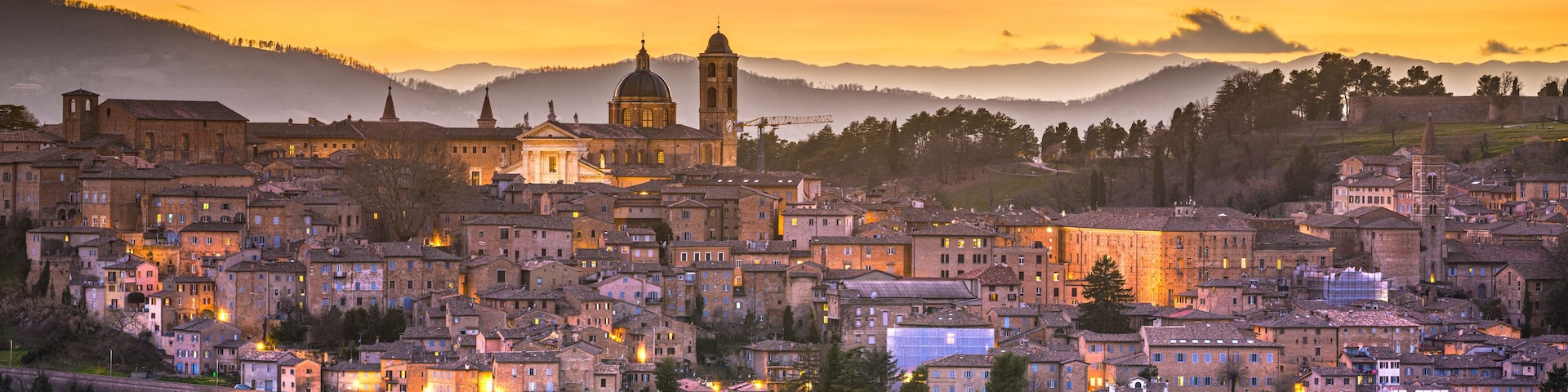 Urbino, Italy Medieval Walled City in the Marche Region