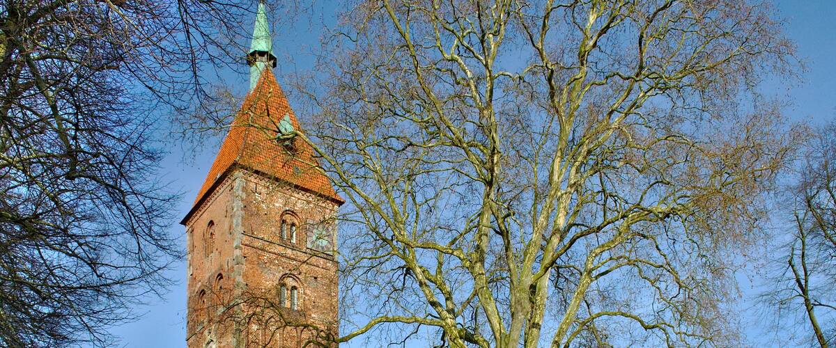 St Alexander's Church in Wildeshausen, Germany, as seen from southwest.