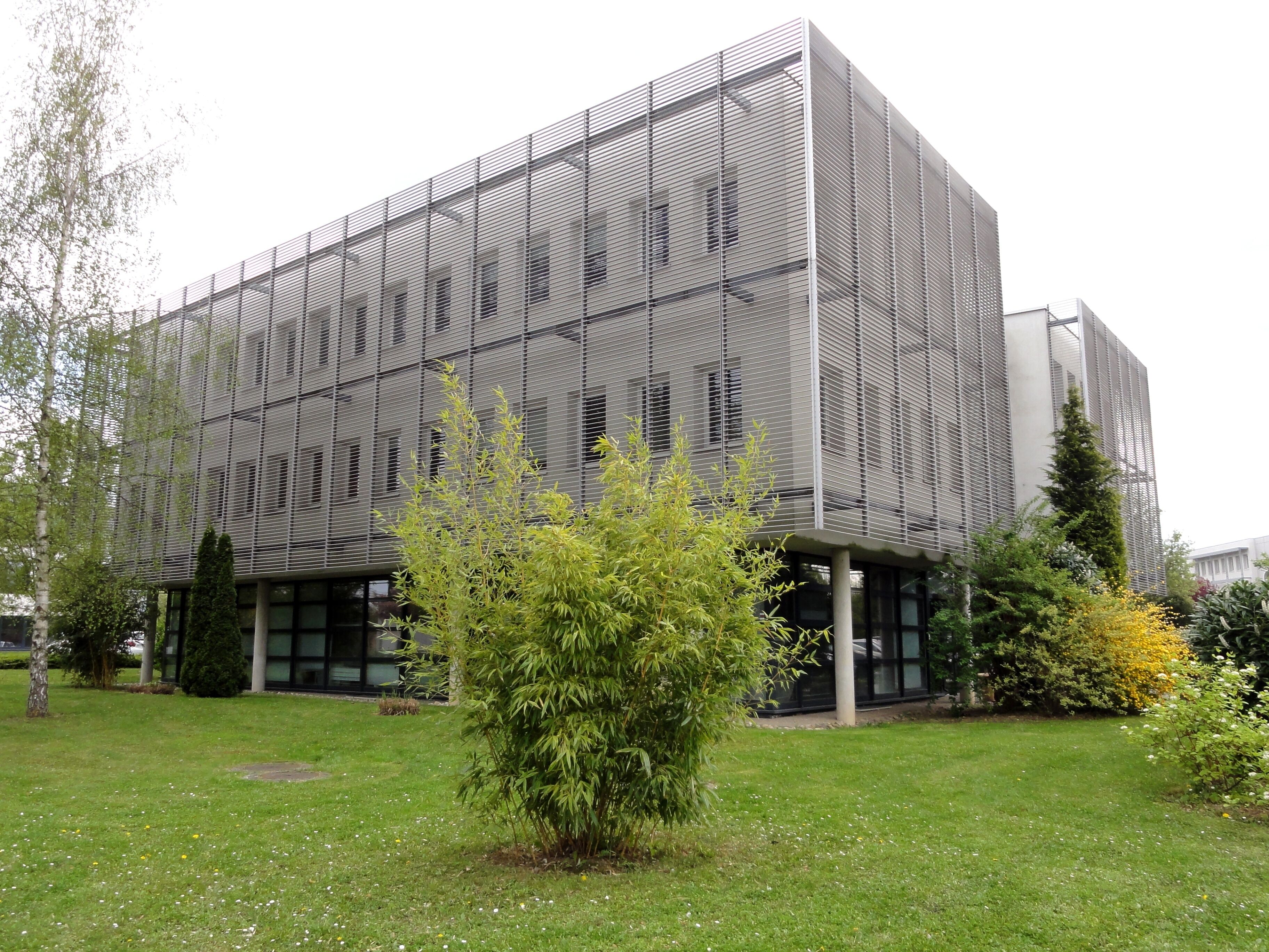 Alsace, Bas-Rhin, Schiltigheim, Espace européen de l'entreprise, Immeuble, 4 rue de Copenhague.