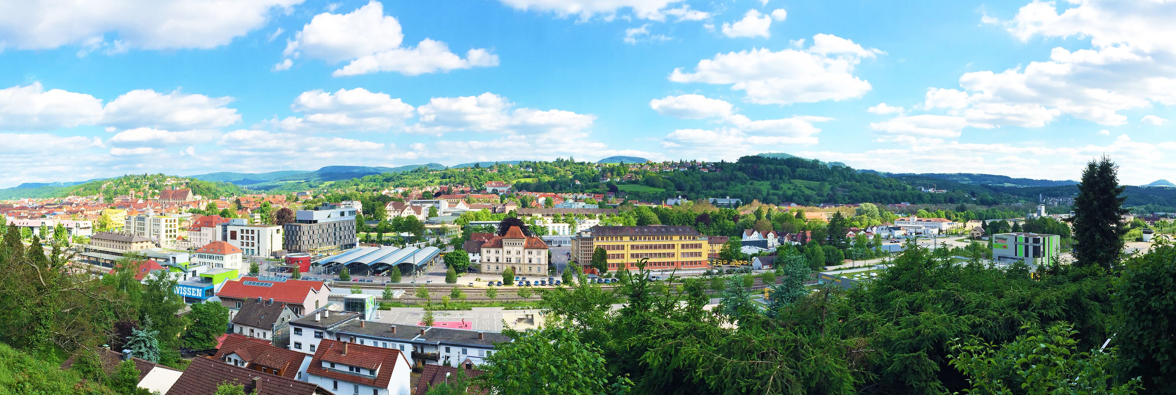 Ausblick auf Schwäbisch Gmünd