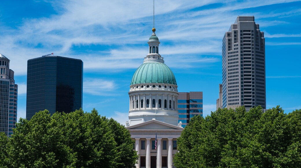 Downtown St. Louis in Missouri state