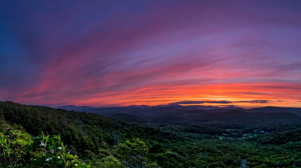 Pano Sunset Along Blue Ridge Parkway