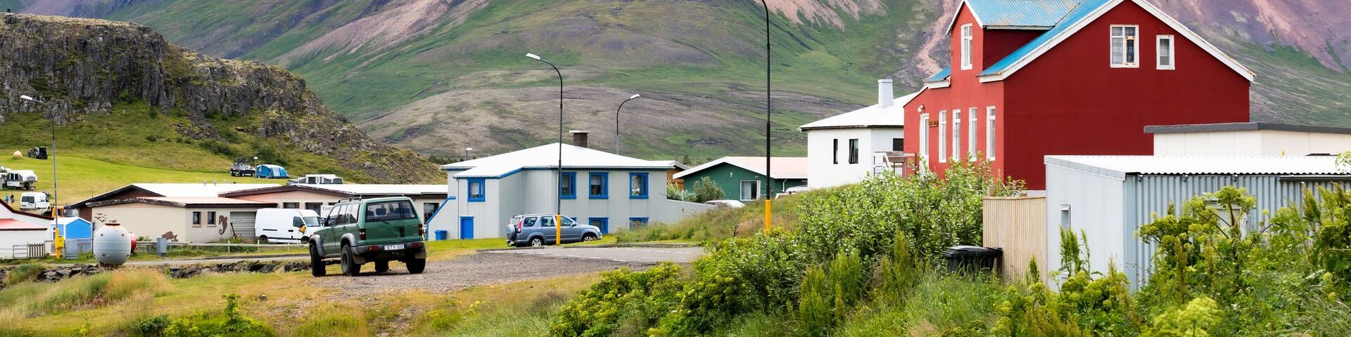 Beautiful mountain in Borgarfjörður Eystri, Iceland