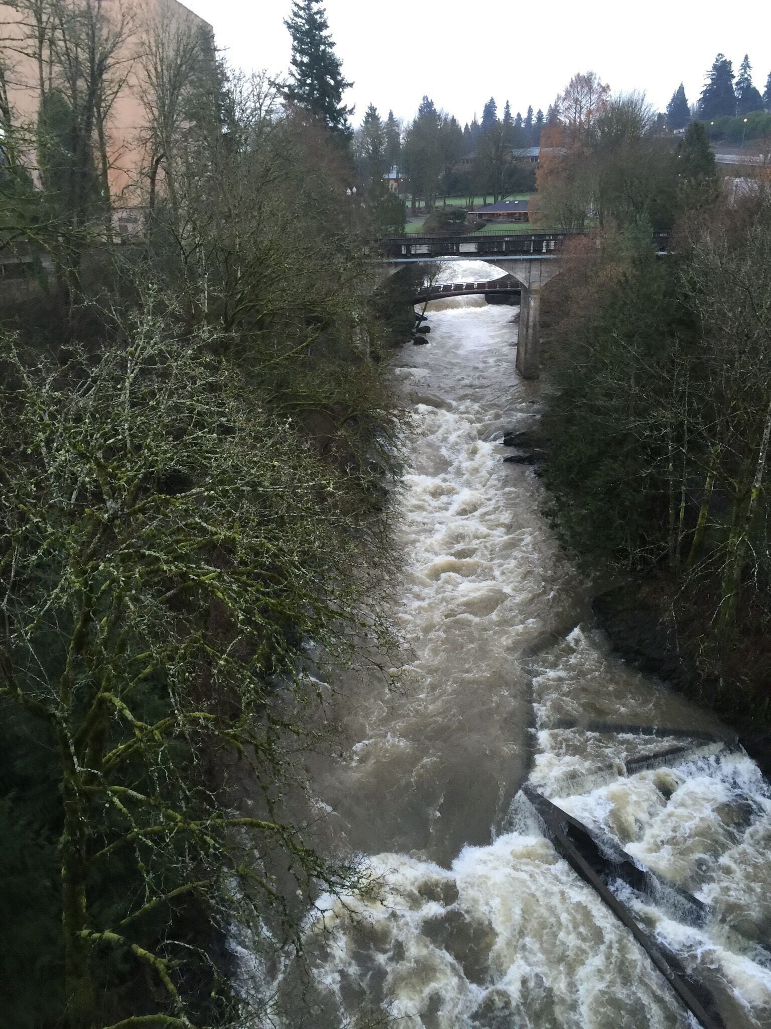 And a river runs through it.