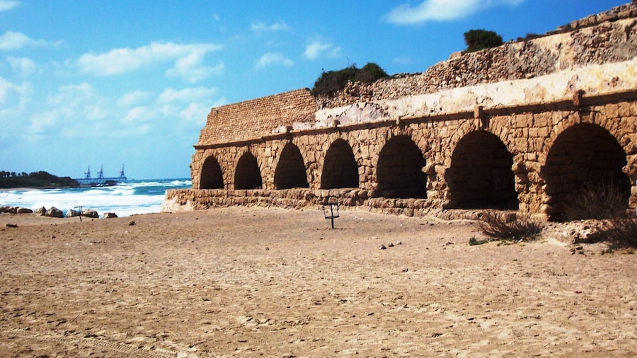 the age and preservation of this #stunningstructures against the blue sea and sky; it is stunning