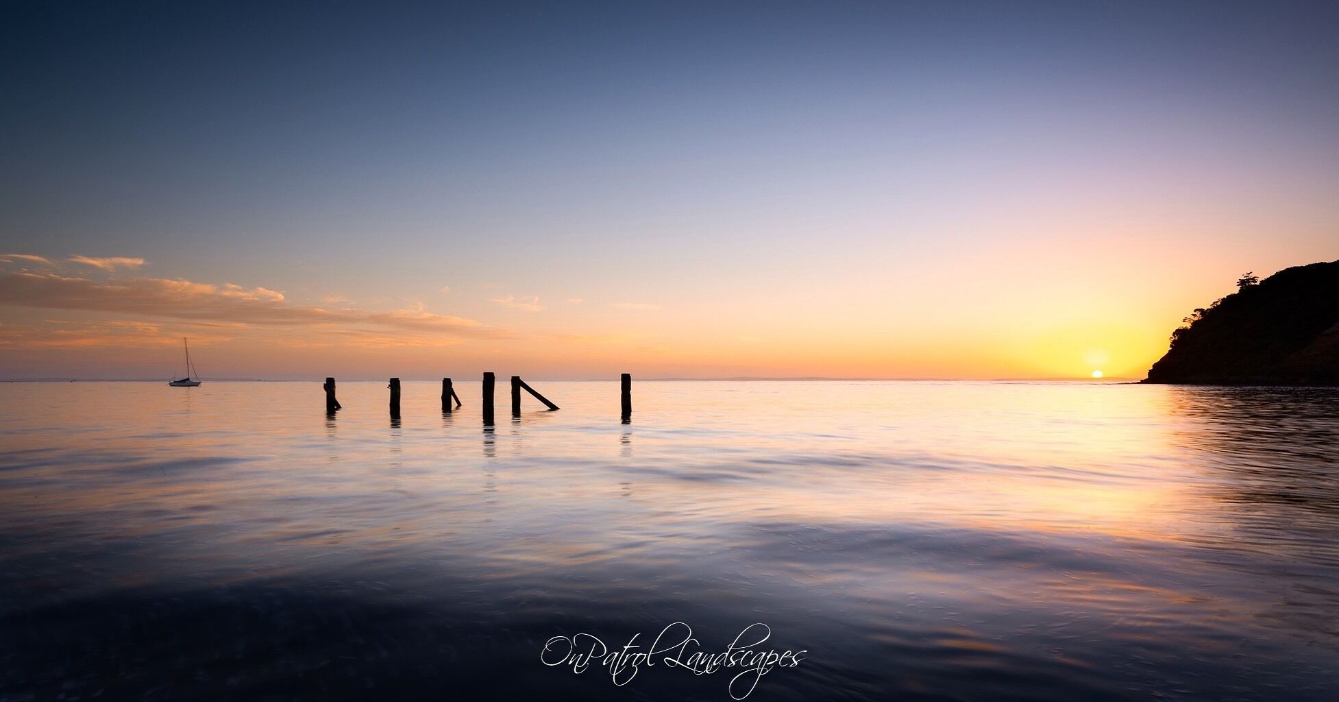 Sunrise from the Flinders Yatch Club - so calming ☺️☺️