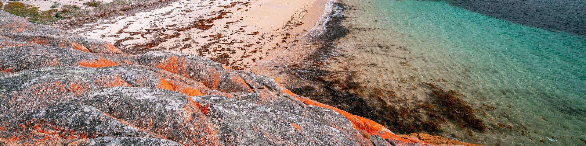 The Dock lookout on Flinders Island, Tasmania