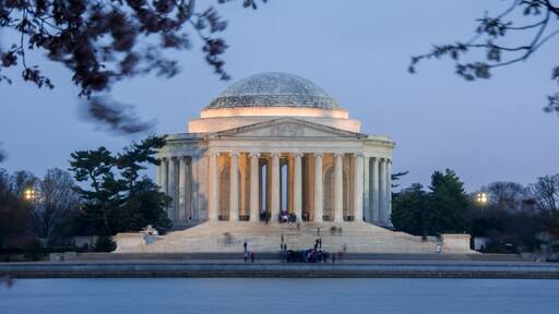 Thomas Jefferson Memorial, Dusk, National Mall, Washington D.C.