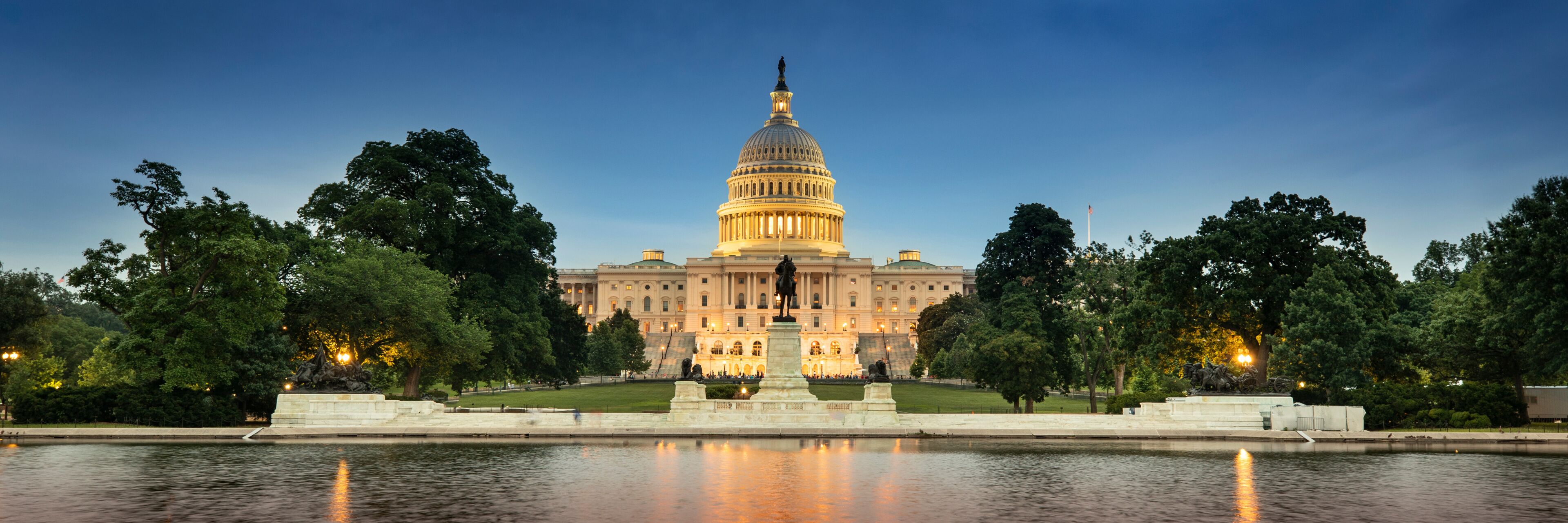 United States Capitol and the Senate Building, Washington DC USA