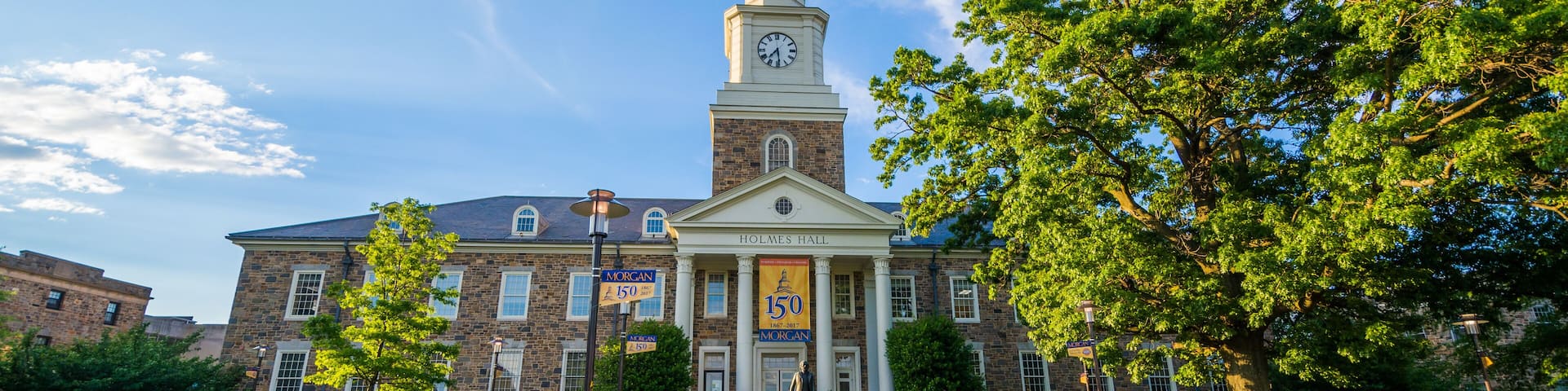 Holmes Hall at Morgan State University in Baltimore, Maryland.