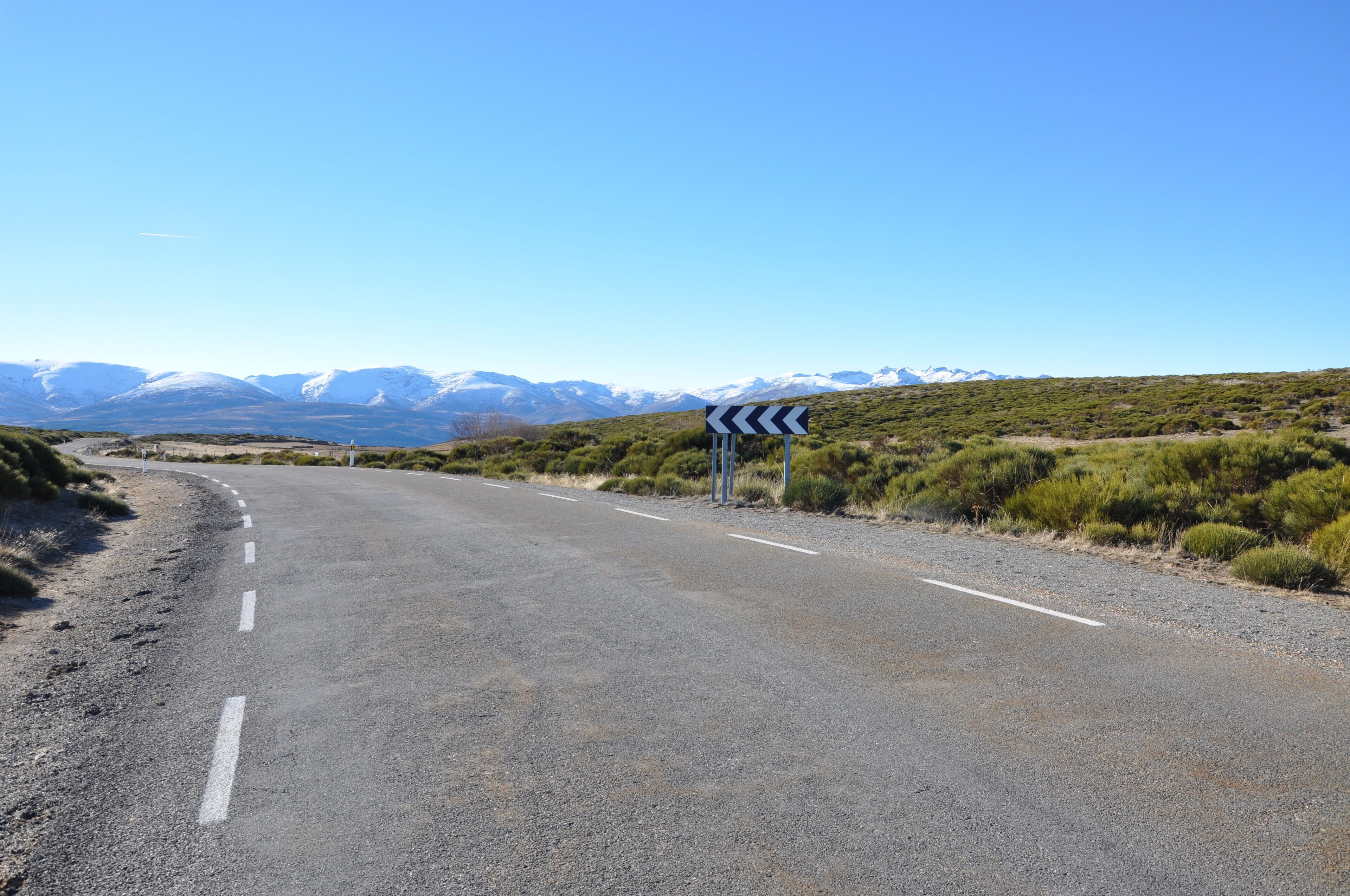 Carretera provincial de Ávila, AV-P-510 entre San Martín de la Vega del Alberche y Barajas, Ávila, España