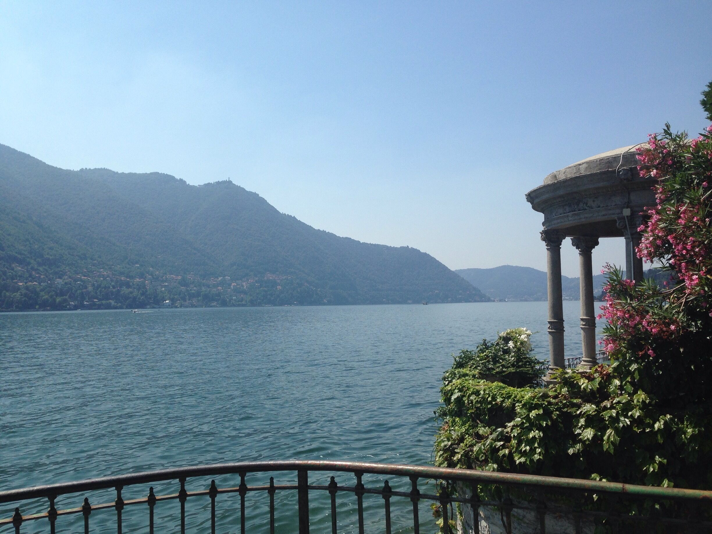 Moltrasio pier , Como lake 