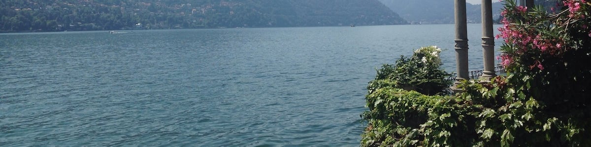 Moltrasio pier , Como lake