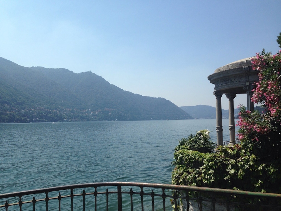 Moltrasio pier , Como lake