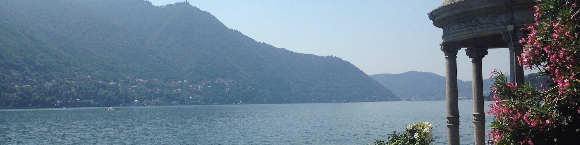 Moltrasio pier , Como lake