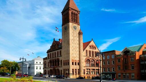 City Hall building Albany New York NY capital city