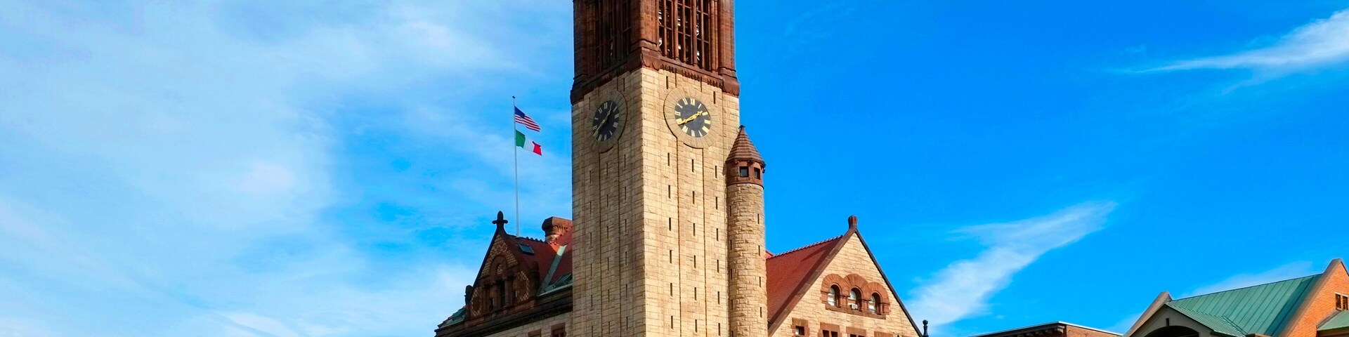 City Hall building Albany New York NY capital city