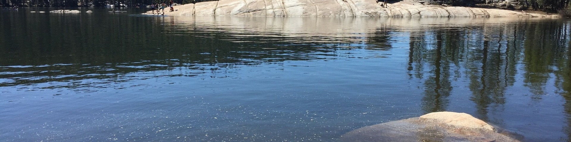 Alpine lake California in the Sierra Mountain range is a wonderful escape a couple hours from Sacramento or San Francisco California