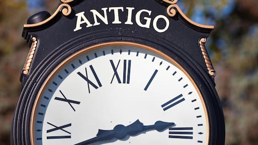 Historic Clock in Antigo