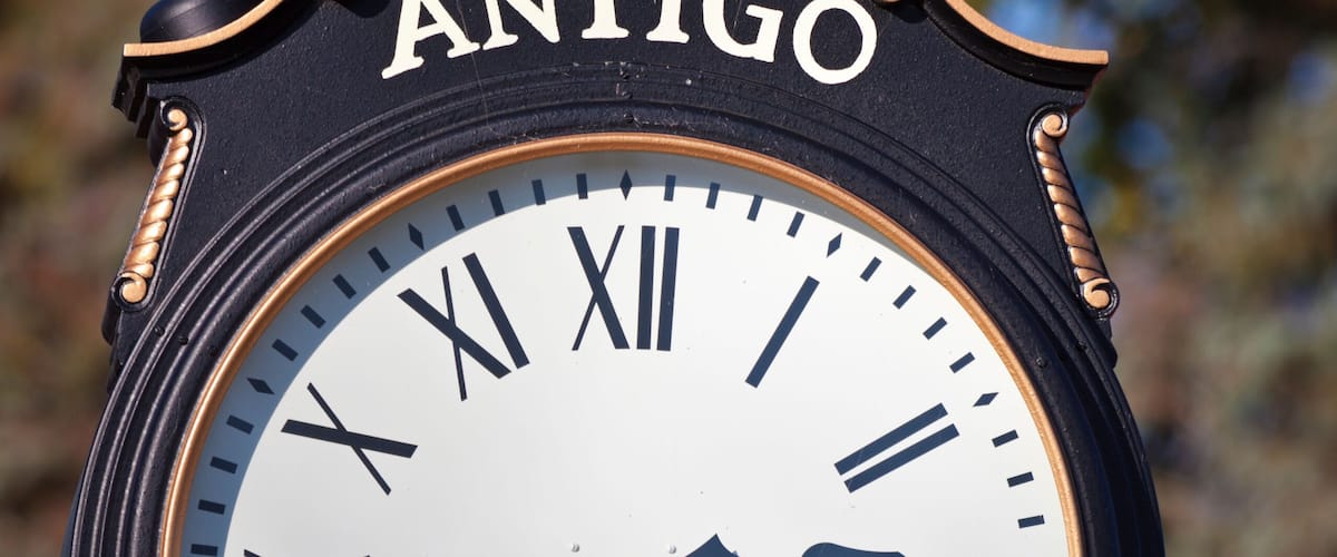 Historic Clock in Antigo