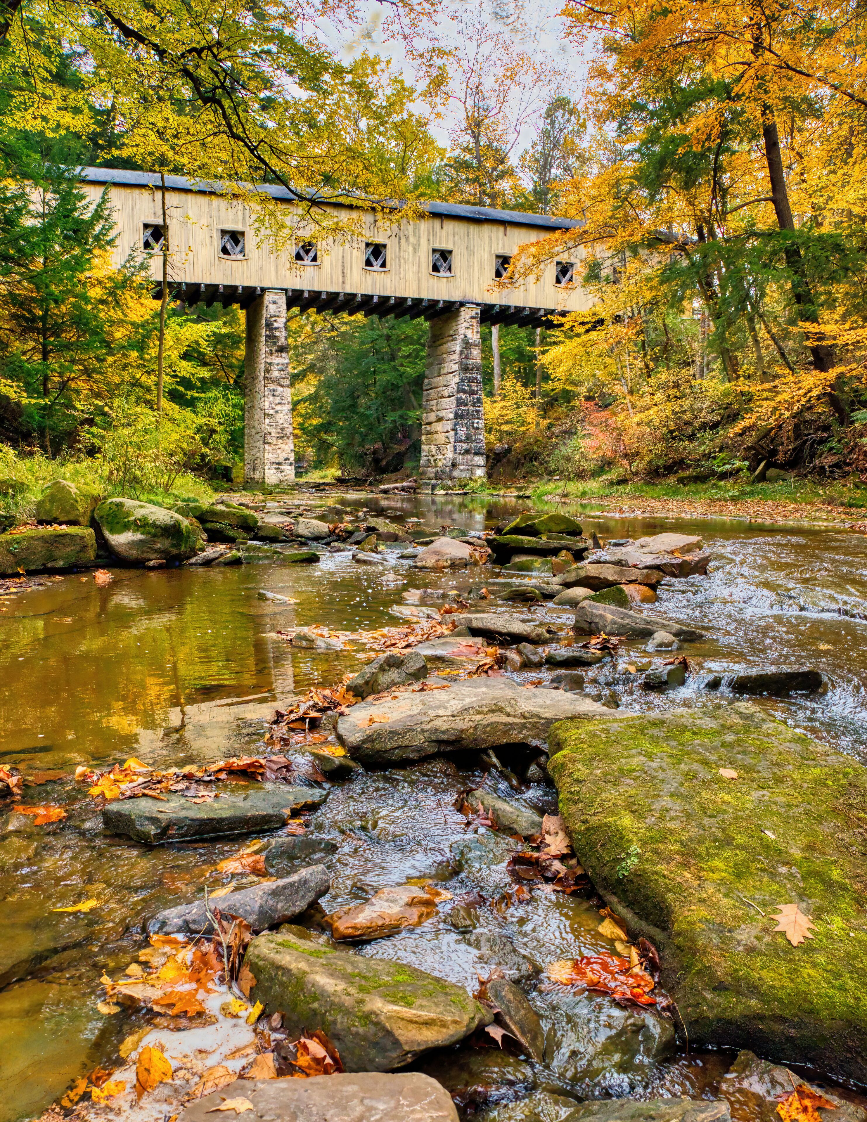 Windsor Mills Covered Bridge, Ashtabula County, Ohio