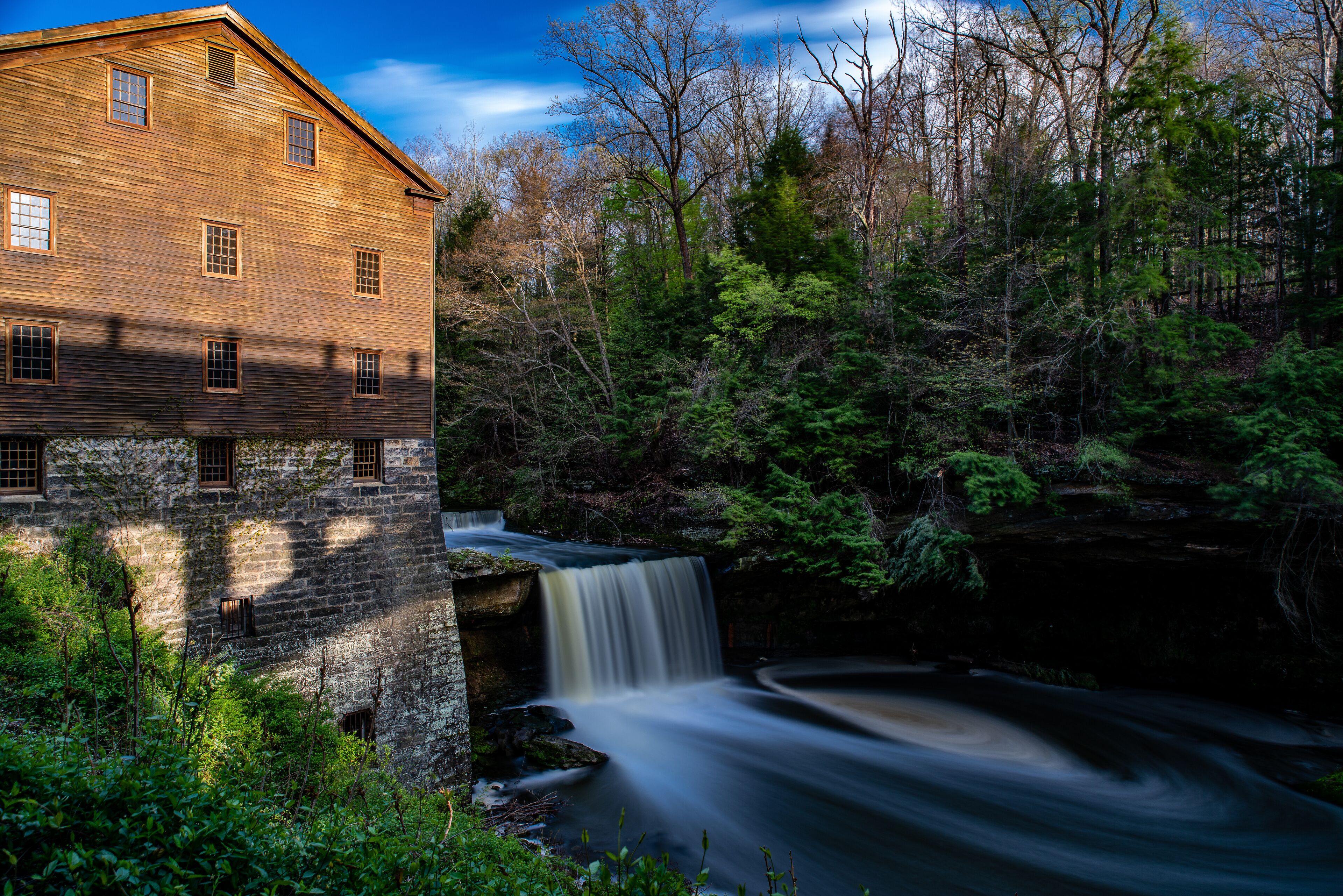 Lanterman's Falls / Lanterman's Mill - Mill Creek Park - Youngstown, Ohio