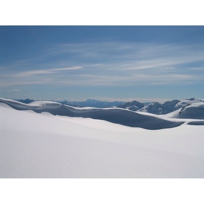 Sun, mountains and untouched snow. It made for a glorious day.
We donned our snowshoes at the Mt. Baker ski lifts and quickly left the crowds behind.