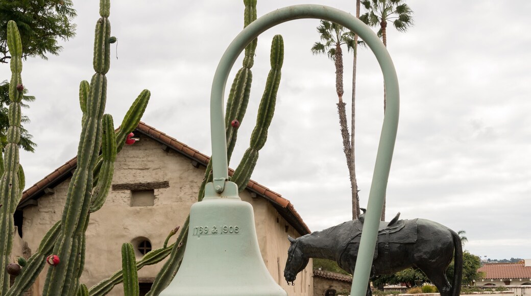El Camino Real bell in San Juan Capistrano mission
