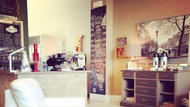 ☕️ The best espresso coffee in my area. Cozy place, great people and service, AWESOME coffee. They make cappuccino Italian style, if you ask for the small cups 😃 A coffee lovers oasis ❤️ If you ever pass through this area, get your coffee here..