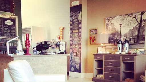 ☕️ The best espresso coffee in my area. Cozy place, great people and service, AWESOME coffee. They make cappuccino Italian style, if you ask for the small cups 😃 A coffee lovers oasis ❤️ If you ever pass through this area, get your coffee here..