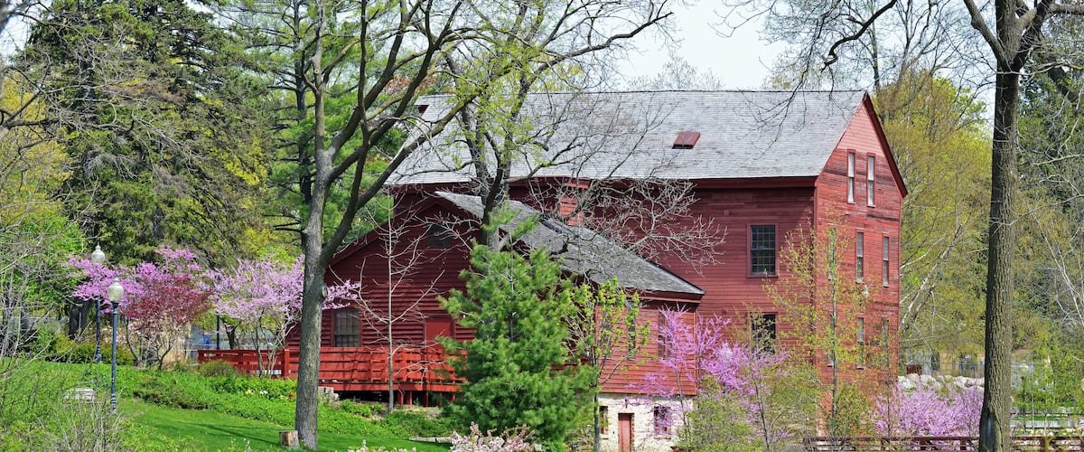 Historic Baltic Mill, Belvidere Municipal Park, IL