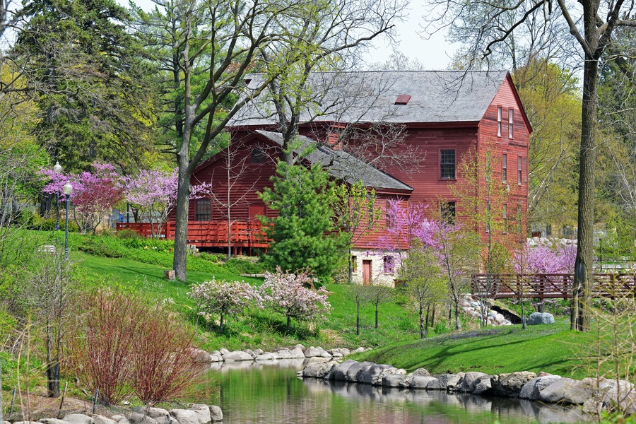 Historic Baltic Mill, Belvidere Municipal Park, IL