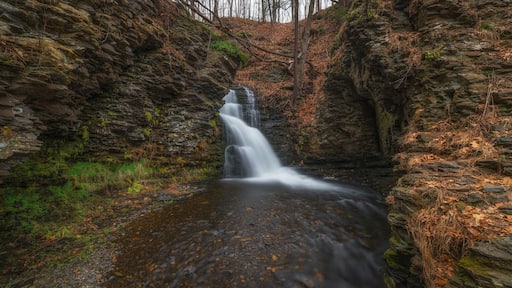 Bridesmaid Falls in Bushkill Pennsylvania