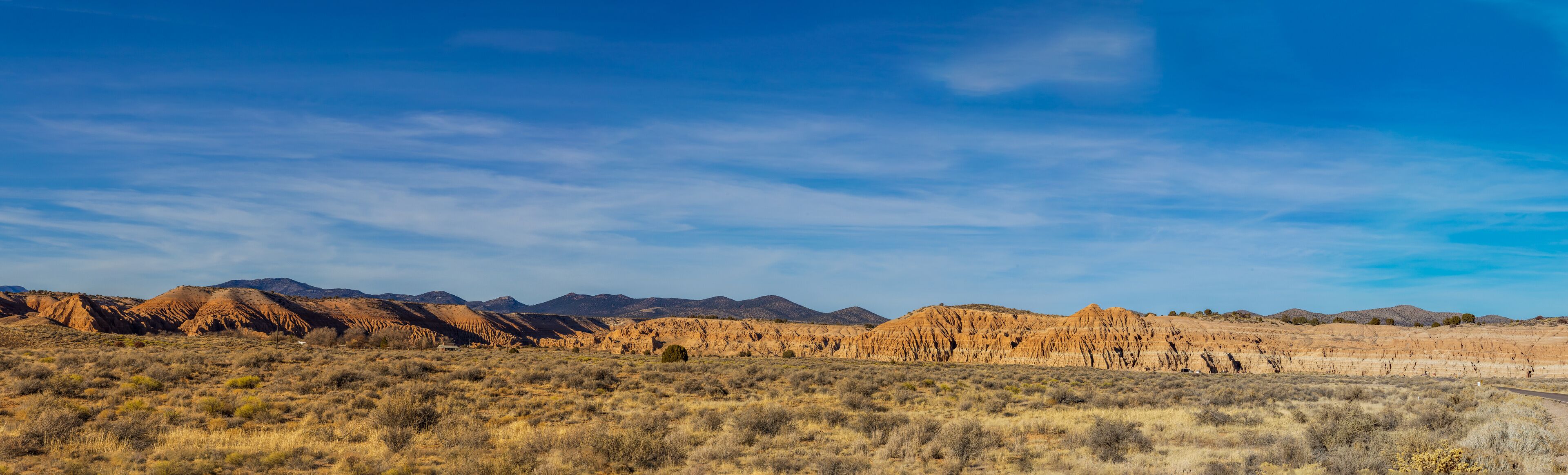 Spectacular view of the volcanic clay formations at Cathedral Gorge State Park, Nevada