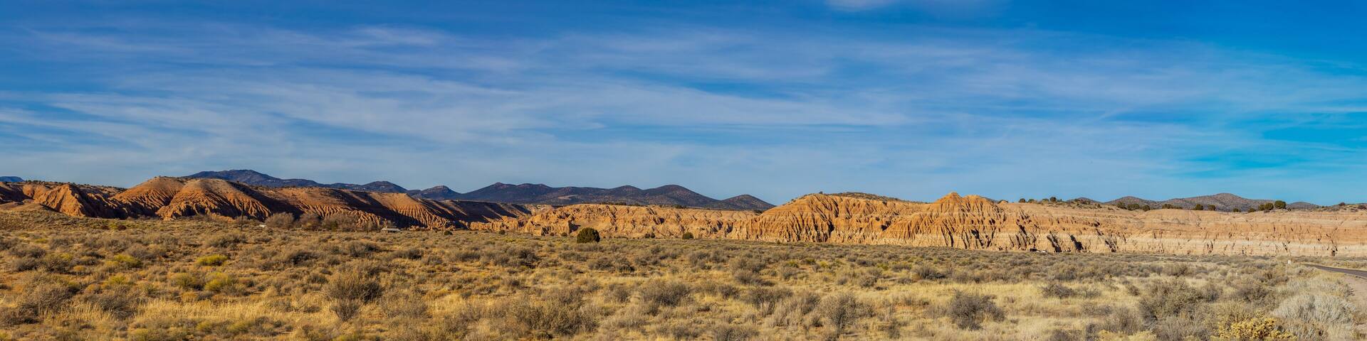 Spectacular view of the volcanic clay formations at Cathedral Gorge State Park, Nevada
