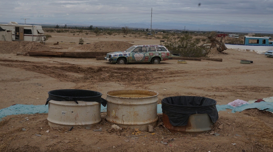 overcast day @salvationmountain