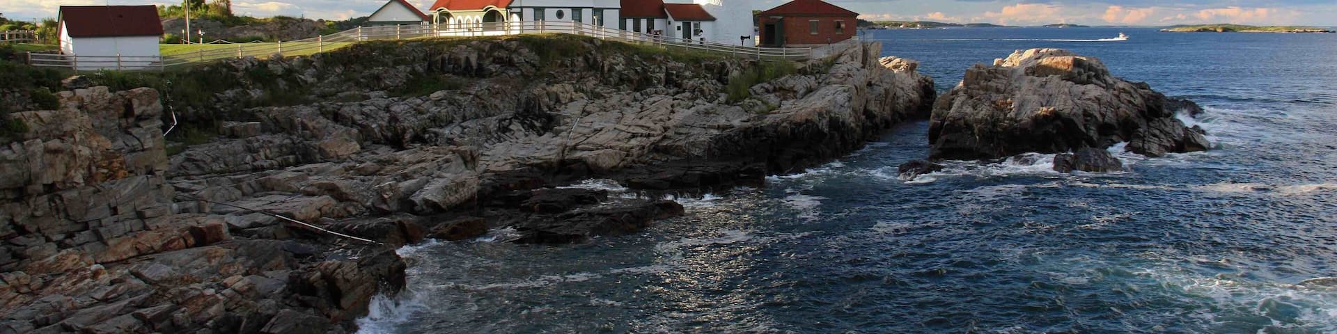 Cape Elizabeth Lighthouse near Portland, Maine. Located in a park just outside of Portland with some nice walking trails and great scenery.