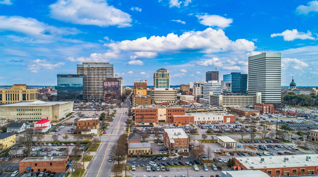 Panorama of Downtown Columbia South Carolina Skyline SC Aerial