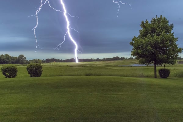 Chaska Town Course is a award winning and nationally acclaimed public golf course located in city of Chaska,MN. The course is frequently used in conjunction with Chaska's other well known course, the private Hazeltine National Golf Club, which has hosted several national golf tournaments, including 2 PGA championships. In 2003 the Chaska Town Course co-hosted the U.S. Amateur, which isn't the PGA, but not to shabby for this municipally ran public course. No matter how awesome the course, when you here thunder it's time to get off!
