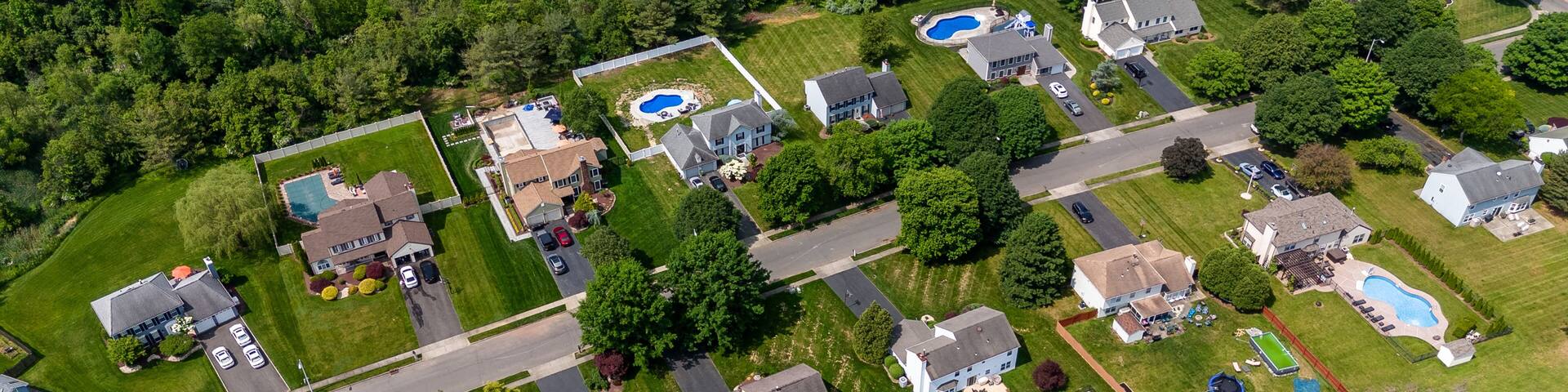 Aerial Drone of Manalapan New Jersey