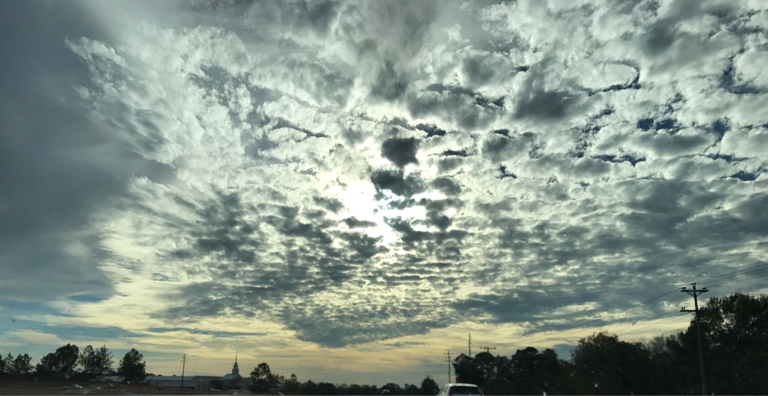 Taken while a cool front was coming in 