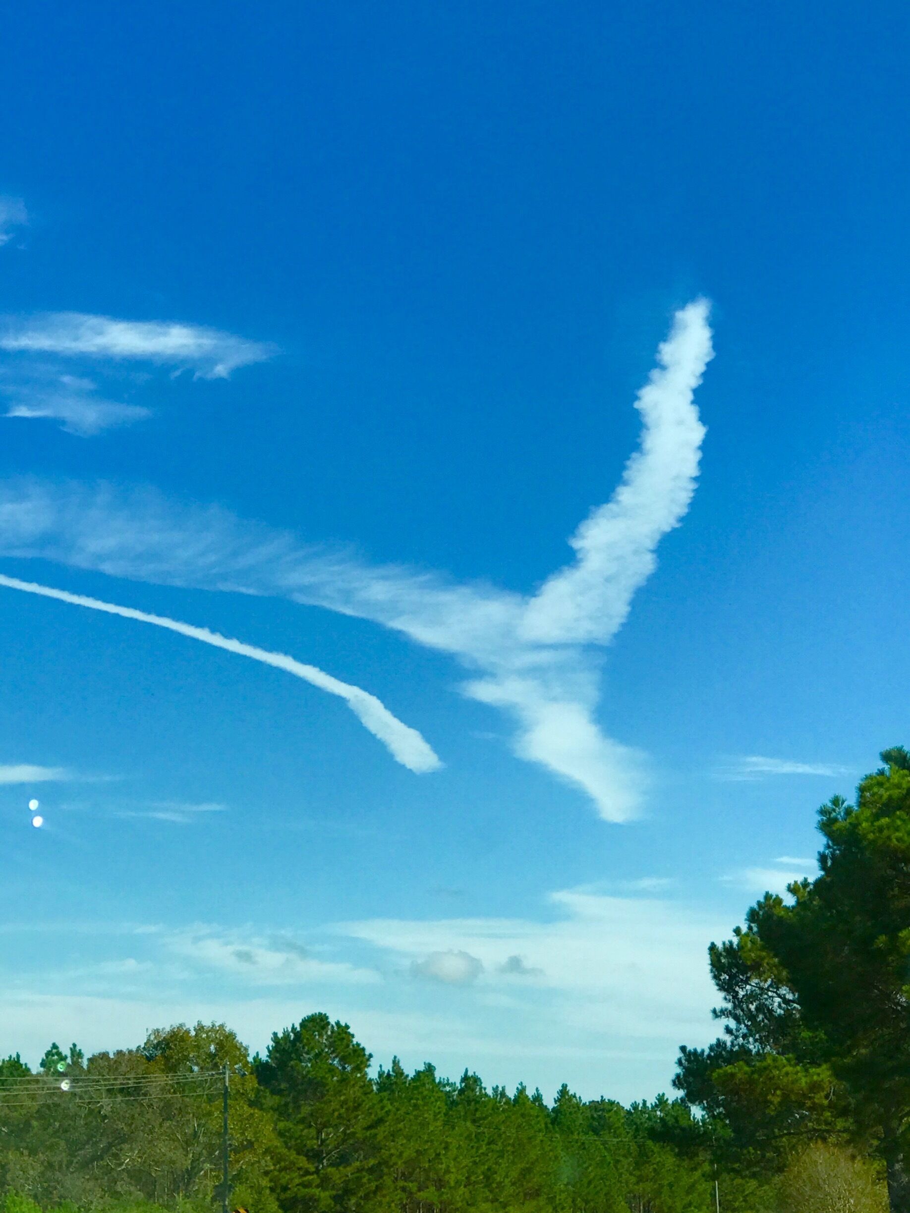 I love this one the cloud looks like a angel 