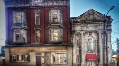 Fabulous turn of the century architecture just asking to be admired