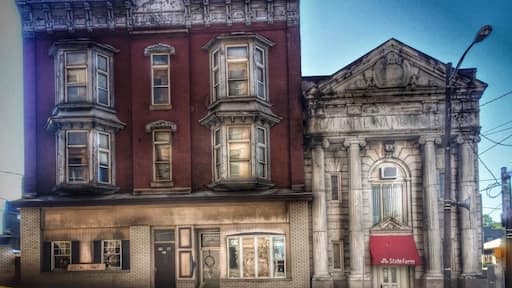 Fabulous turn of the century architecture just asking to be admired