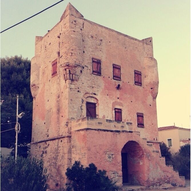 One of the oldest buildings in Aigina, now used for cultural events. 